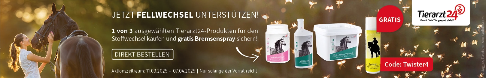 Tierarzt24 Stoffwechsel Pferd+Twister